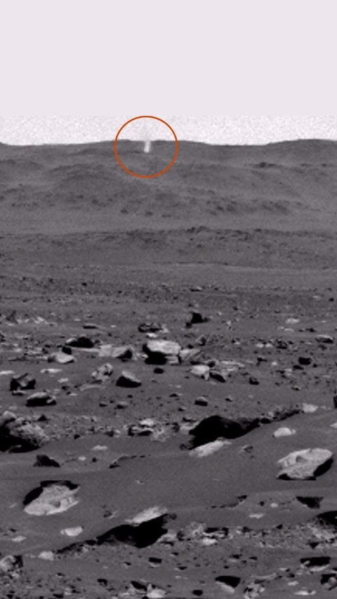 Sosok 'Hantu' Menari-Nari Tertangkap Kamera di Planet Mars, Ini Penjelasan NASA