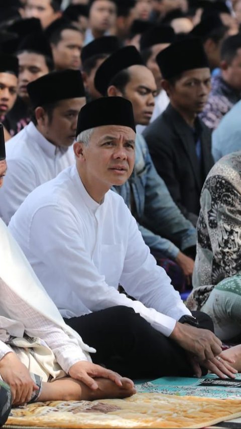 Cianjur Kekeringan, Ganjar Bersama Kiai dan Santri Gelar Salat Istisqa