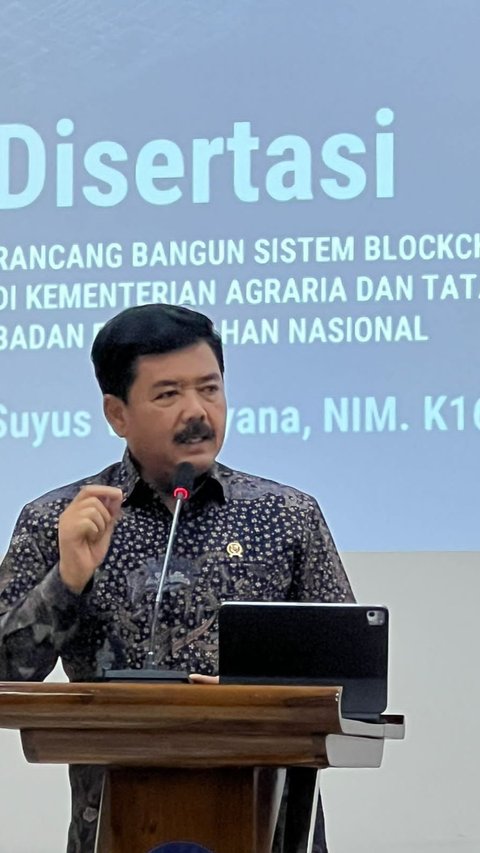 Menteri Hadi Tjahjanto: Kementerian ATR/BPN Memasuki Teknologi Blockchain Layanan Pertanahan