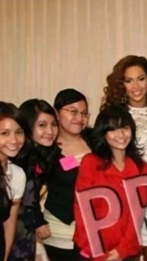 Foto Lawas Nagita Slavina Bareng Beyonce, Ada Caca Tengker Hingga Gita Gutawa