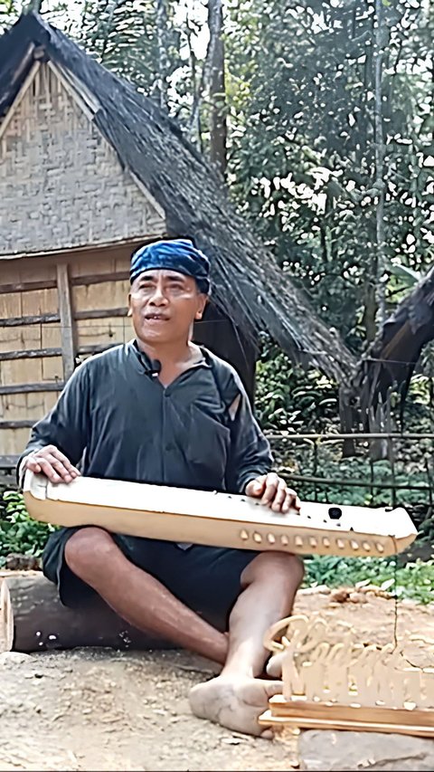 Kisah Alat Musik Kecapi Buhun Asli Baduy, Dibuat Pakai Ritual dan Tak Bisa Diiringi Instrumen Lain