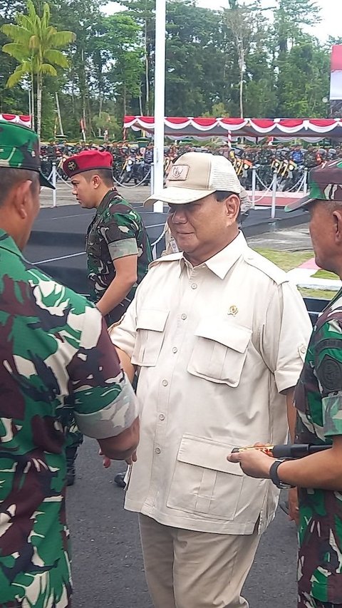 Tiba di Timika, Prabowo akan Resmikan RS TNI dan Serahkan Kendaraan Dinas Prajurit