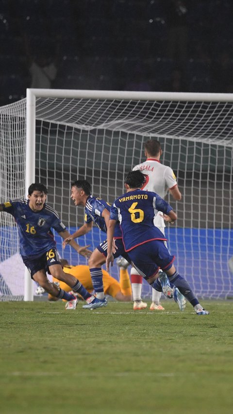 Piala Dunia U-17: Hujan Deras, Jepang Kandaskan Polandia 1-0