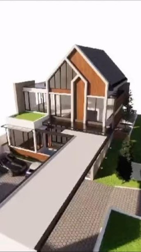Intip Desain Rumah Mewah Hadiah Kiky Saputri Untuk Sang Mama, Wujudkan Keinginan Miliki Hunian di Kampung Halaman