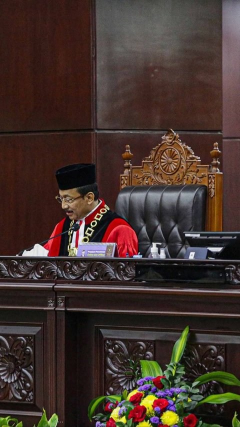 Suara Ketua MK Suhartoyo Bergetar Akui Tak Mudah Memulihkan Kepercayaan Publik