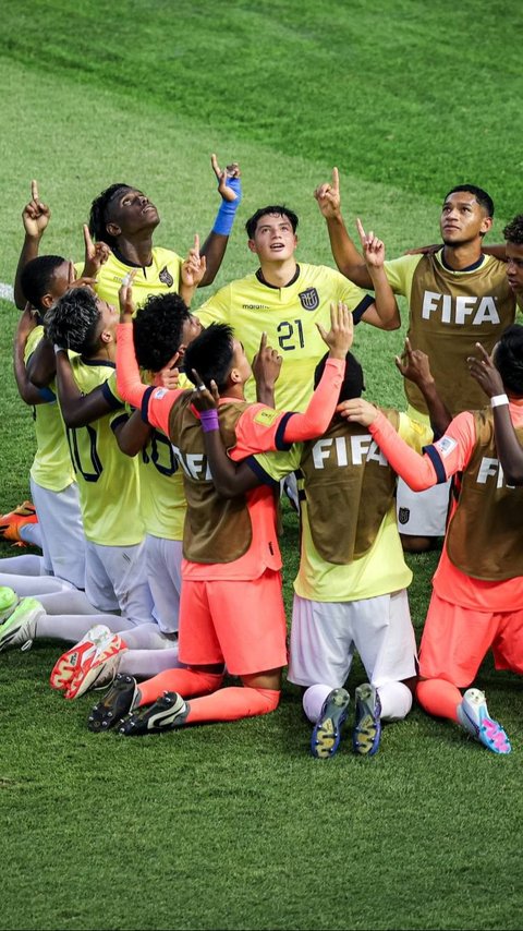 FOTO: Dua Gol Michael Bermudez Paksa Timnas Maroko U-17 Bertekuk Lutut di Matchday 2 Grup A Piala Dunia U-17 2023 Melawan Ekuador