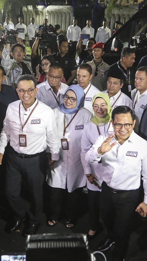Anies Baswedan - Muhaimin Iskandar Nomor Urut Satu di Pemilu 2024
