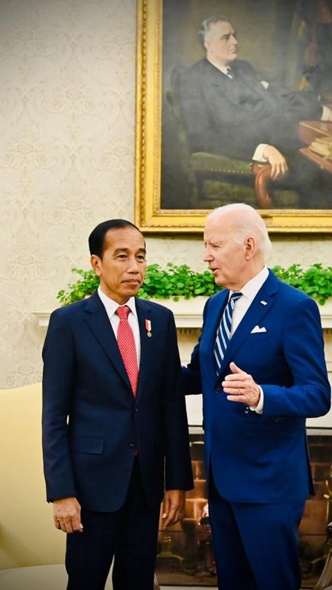 Jokowi dan Joe Biden Sepakat Tingkatkan Hubungan RI-AS Jadi Kemitraan Strategis Komprehensif