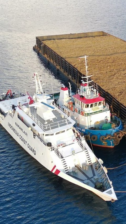 Bakamla RI Tangkap 3 Kapal Muatan Nikel Ilegal di Sulawesi Tenggara