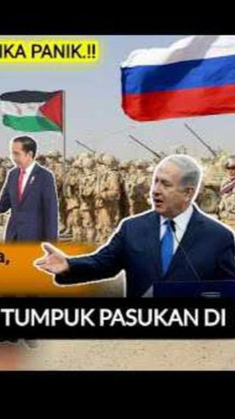 CEK FAKTA: Tidak Benar Indonesia Gabung Rusia dan Irak Kirim Pasukan untuk Serang Israel