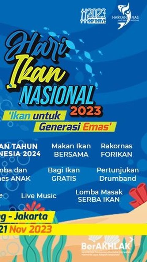 KKP Siapkan Beragam Gelaran di Harkannas 2023