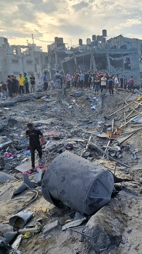 18.000 Ton Bom Israel Hantam Gaza, 1,5 Kali Lebih Besar dari Bom Hiroshima