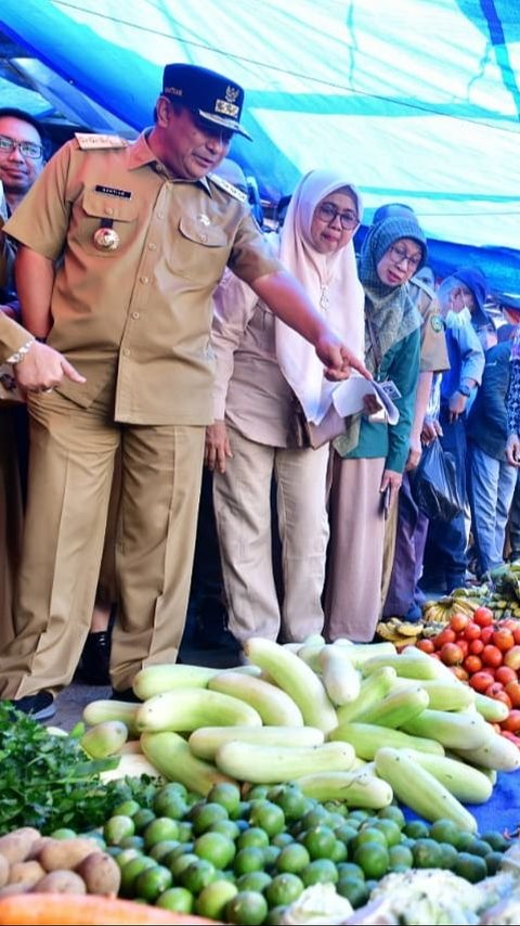 Pantau Harga Bahan Pokok, Pj Gubernur: Perlu Lebih Agresif Atasi Inflasi