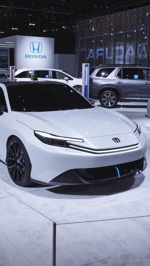 Mau Saingi Tesla, Sedan Listrik Honda Prelude Concept Hadir di LA Auto Show 2023