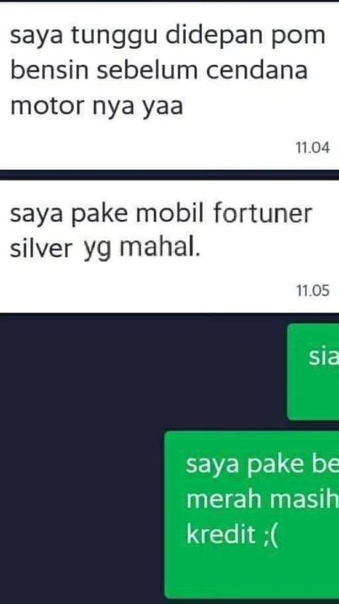 10 Potret Chat Driver Ojol dengan Customer, Pesannya Ambigu Banget Bikin Bingung