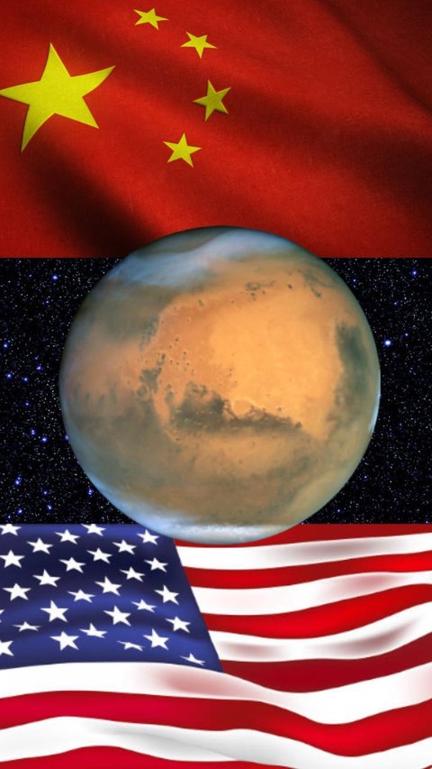 Perang China Vs AS Makin Panas, Kini Memulai Pertempuran di Planet Mars