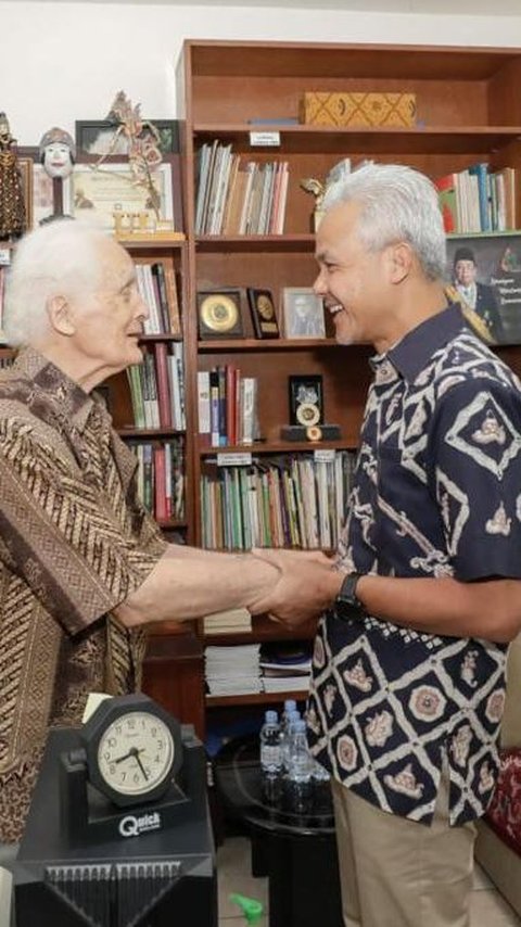 Pesan Romo Magnis ke Ganjar Pranowo: Tuhan Memberkati dan Jalan Terus