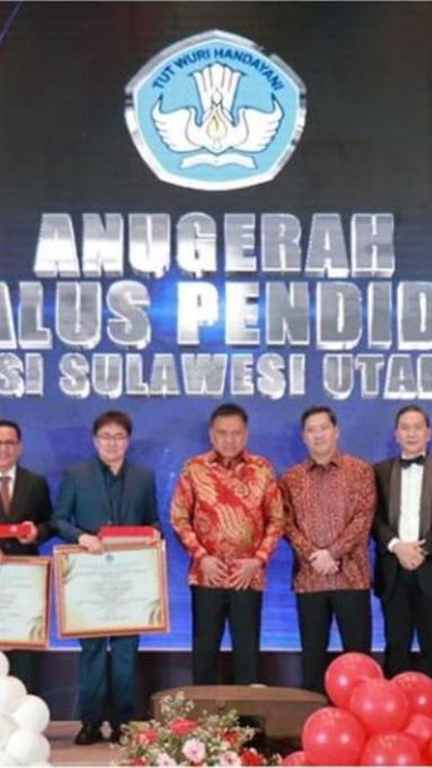 Sulawesi Utara Raih Penghargaan Mapalus Pendidikan 2023