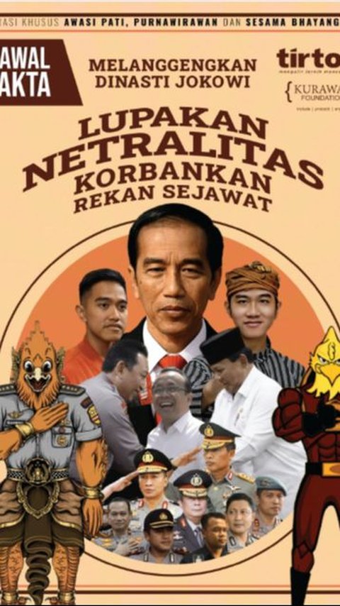 Cek Fakta: Beredar E-Book Tirto dan Kurawal Foundation Bongkar Dinasti Jokowi