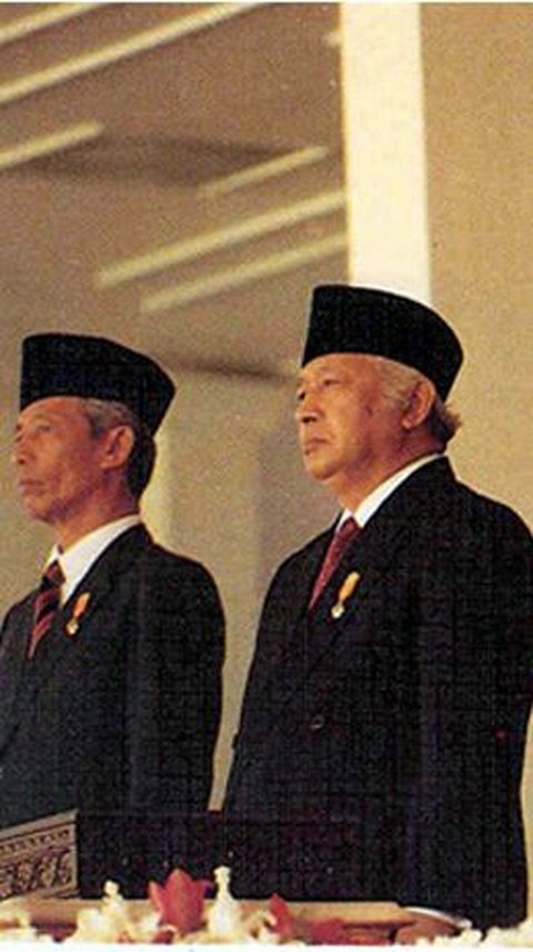 Potret Lawas HUT RI Tahun 1991, saat Presiden dan Wakilnya Sama-Sama Jenderal TNI