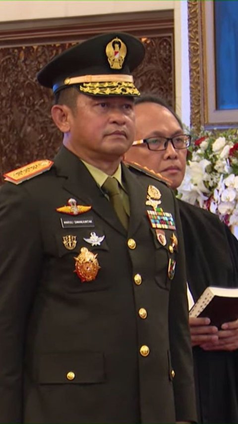 VIDEO: Ucapan Kasad Jenderal TNI Maruli saat Beri Hormat ke Prabowo