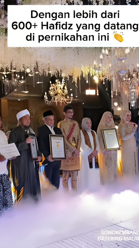 Pecahkan Rekor MURI, Pernikahan Mewah di Jember Undang 600 Hafiz dan Penyanyi Terkenal