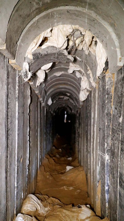 FOTO: Penampakan Terowongan Hamas di Jalur Gaza yang Sulit Dilacak Israel: Sempit, tapi Panjangnya Ratusan Kilometer