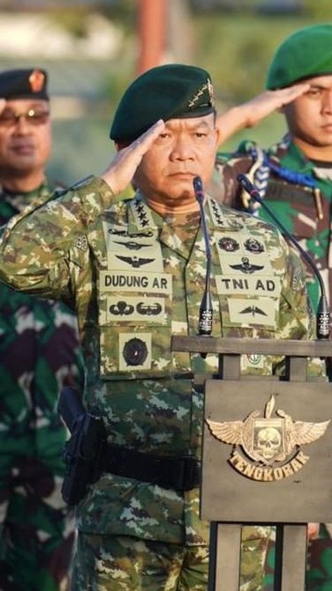 Sosok Cantik ini Ajudan Terlama Mantan Kasad Dudung Abdurachman, Sang Jenderal Pernah Bilang 'Aku Opungmu ya'