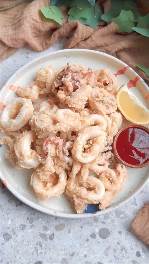 Fried Calamari Recipe Ala Chef Ganteng Martin Praja