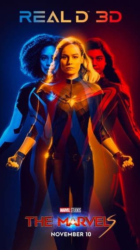 The Marvels, Kekuatan Tiga Wanita Super Melawan Dar-Benn Tayang Mulai Hari Ini