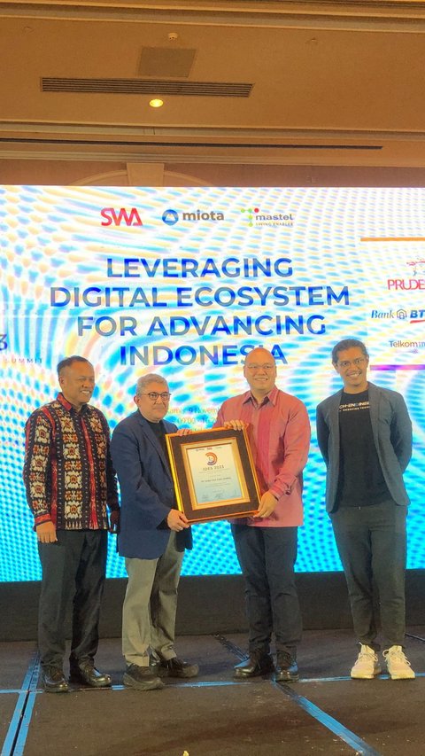 Vidio Raih Penghargaan Indonesia Best Digital Innovation IDES 2023