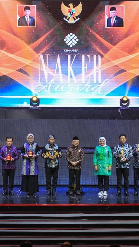 Kemnaker Beri Penghargaan untuk Gubernur hingga Pengusaha Lewat Naker Award 2023