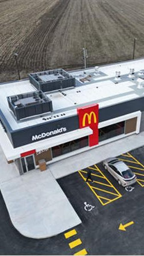 Far from the Crowds, This McDonald's Restaurant Opens a Branch in Agricultural Land