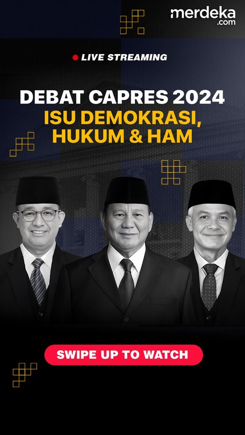 LIVE: Debat Perdana Capres-Cawapres Pemilu 2024