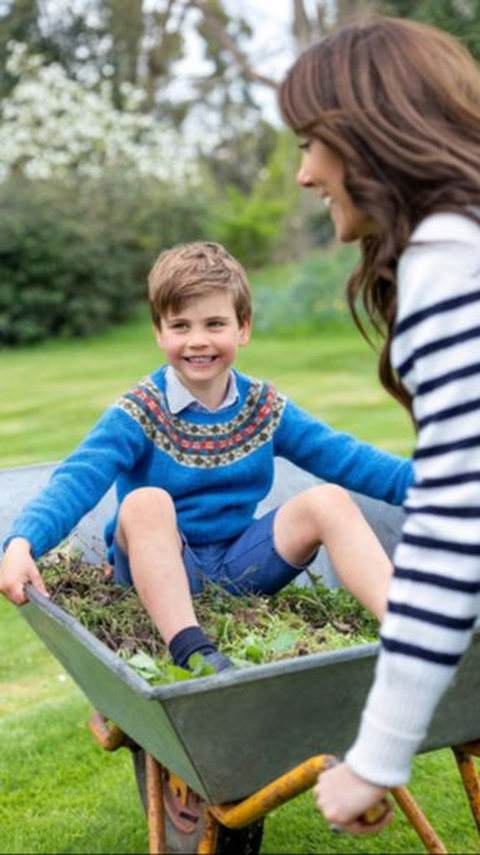 Prince Louis' Finger 'Missing' on the British Christmas Card