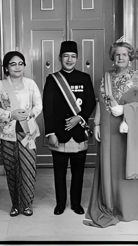 Old Portrait of Soeharto as a Guest of the Dutch Kingdom in 1970, Becomes Indonesia's First Visit after Independence