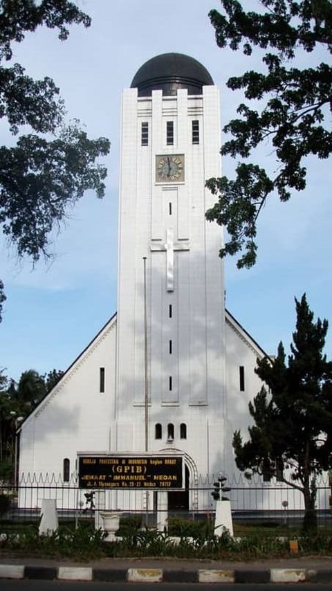 Menelusuri Sejarah GPIB Immanuel, Rumah Ibadah Protestan Tertua di Kota Medan