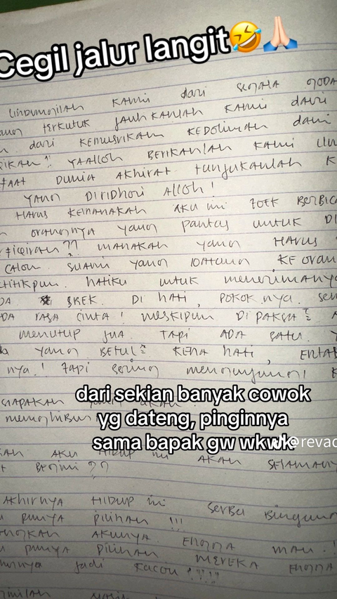 Anak Gadis Temukan Buku Harian Milik Ibu, Penuh Senyum Baca Cerita Manis Perjuangan Cinta Orangtua