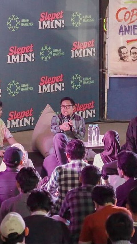 VIDEO: Cak Imin Bingung Jawab Tantangan Mahasiswa Kritik Wapres Ma'ruf Amin