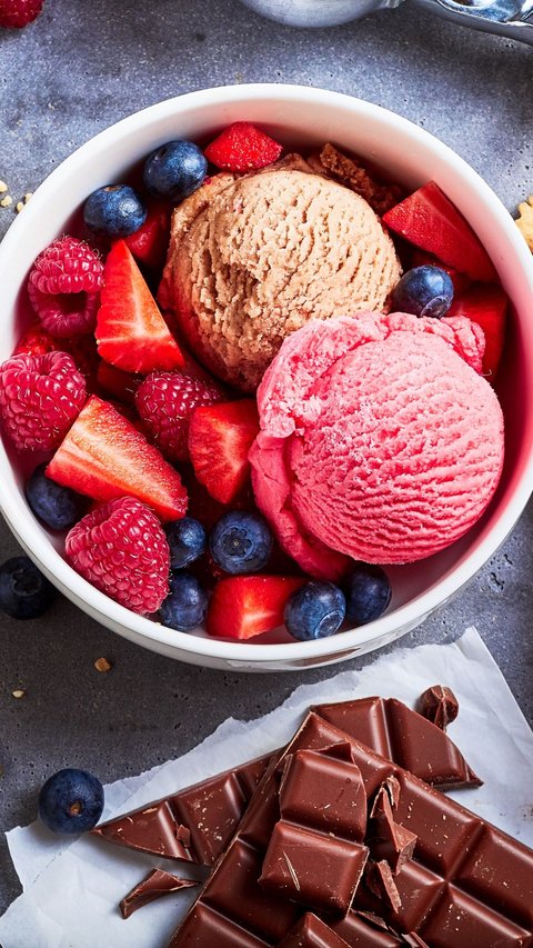 Make Colorful Healthy Ice Cream for Kids, Only 4 Ingredients