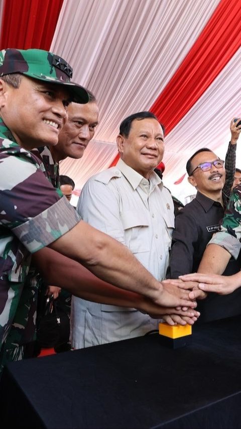 Resmikan 5 Titik Air Bersih di Kabupaten Kuningan, Prabowo Minta Dijaga dan Jangan Disia-siakan