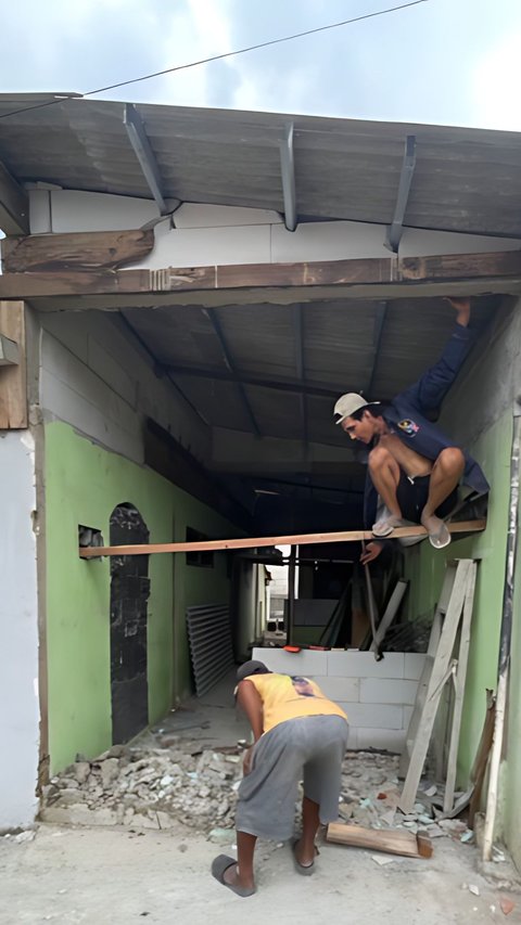Potret Renovasi Rumah Jadul Selebar Gang Kelinci Jadi Hunian Imut dan Nyaman, Netizen: 'Biar Kecil Tapi Gak Pusing Mikir Ngontrak'