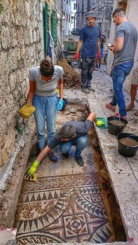 8 Penemuan Arkeologi Berupa Lantai Mosaik Terindah, Bukti Tingginya Kesenian Peradaban Lampau