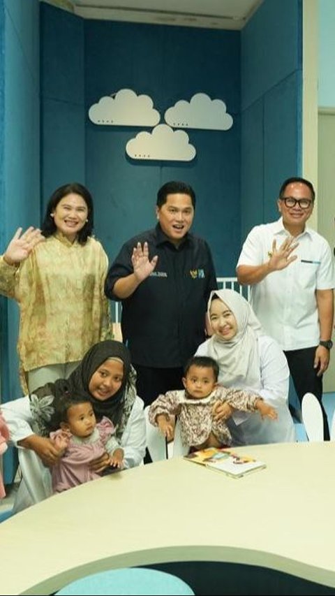 Kado Erick untuk Hari Ibu: Luncurkan Fasilitas Daycare di KBUMN