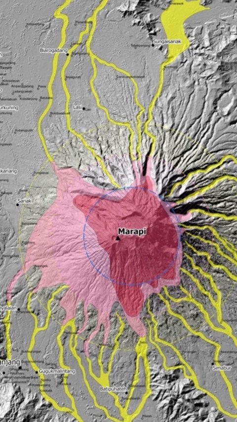 Daftar Peristiwa Erupsi Gunung Marapi dari Tahun ke Tahun