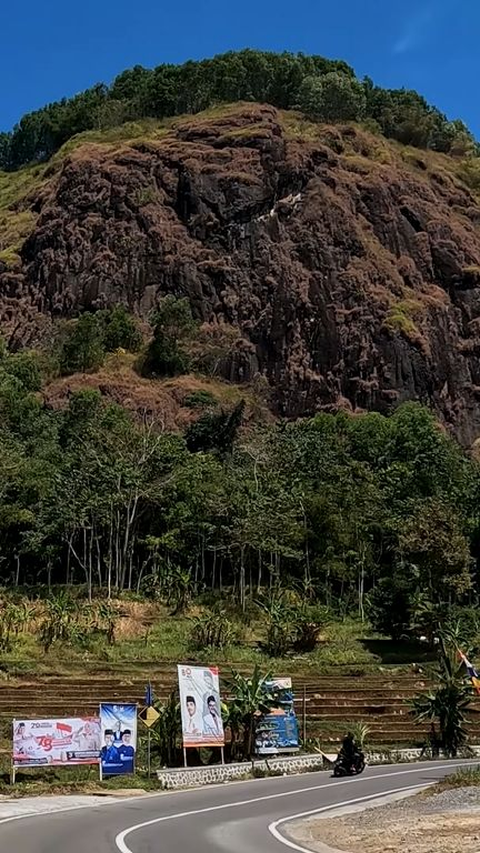 Kisah Gunung Wayang di Garut, Bentuknya Mirip Bongkahan Besar dan Kerap Terdengar Suara Gamelan