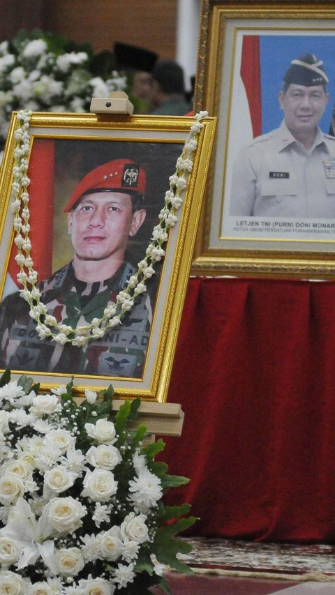 VIDEO: Menhan Prabowo Beri Penghormatan Terakhir untuk Jenderal TNI Doni di Mako Kopassus