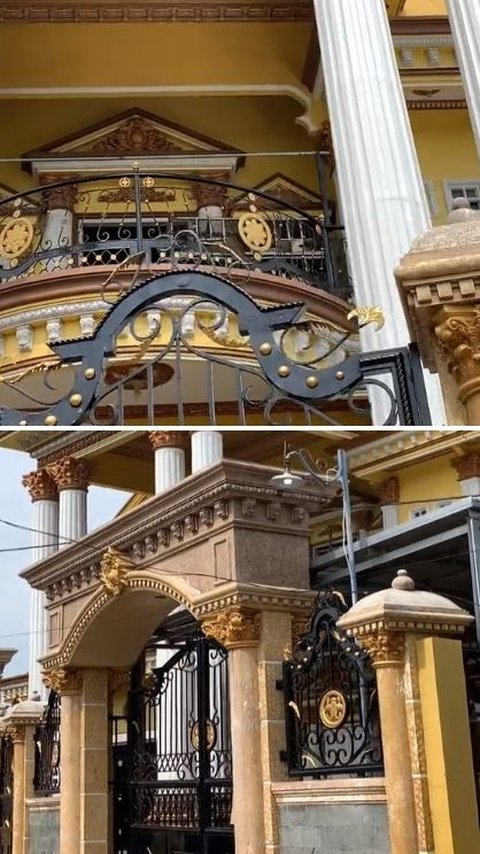 Viral Rumah Megah Bak Istana di Rembang, Pemiliknya Bukan Sosok Sembarangan