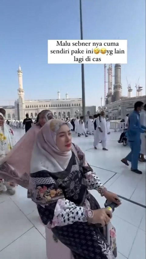 Klarifikasi Shella Sauki 'Crazy Rich Aceh' yang Ramai Dicibir Karena Naik Koper Listrik di Mekkah