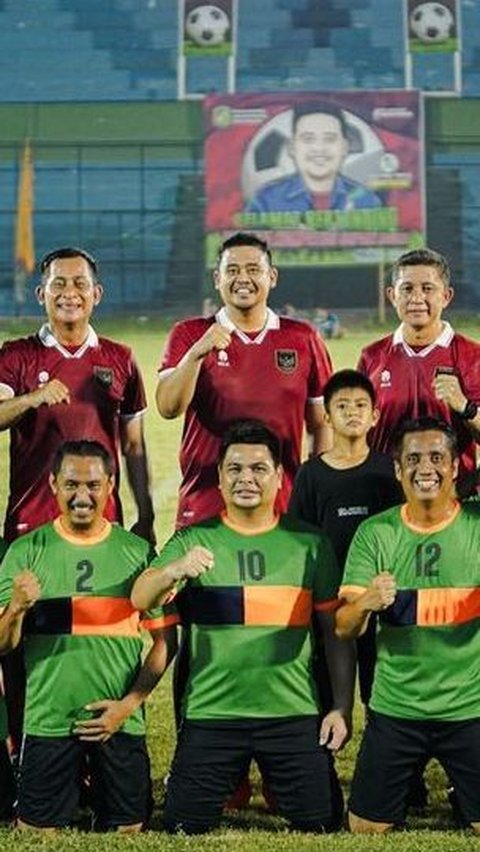 Tim Sepak Bola Pemkot Medan Tanding Lawan Kepling di Stadion Teladan, Berlangsung Seru
